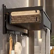 卫生间毛巾架铝免打孔浴室置物架厕所洗手间收纳浴巾架子 Kitchen cookware set/754