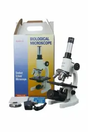 Radical 40-600x Student Cordless LED School Compound LED Microscope & Slide K...