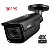 New Lorex 4K Bullet IP Camera LNB9282B Motorized Varifocal Zoom 30 FPS LNB9282-C