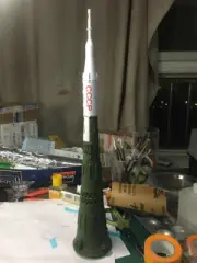 1:250 Scale Soviet N1 Rocket Resin Model 42cm Unassembled Toy Gifts