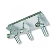 Pan Spot Light 6Lt MR11 in Silver Superlux Lighting - SMR11-P6-BA