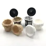 500Pcs Paper Filters Cups Unbleached Coffee Filters Replacement For Keurig K-Cup