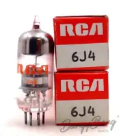 2 RCA 6J4/6С2П/A2209 Grounded Grid UHF Amplifier Triode Audio Vacuum Tube Valve-