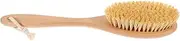 KICHOUSE Cleaning Brush Long Handle Shower Brush Exfoliating Scrub Portable Back Scrubber for Daily Use