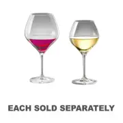 Premium Quality Bohemia Lead Free Crystal Amoroso White Wine Glasses Set of 2