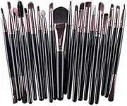 Set of 20 PCS Makeup Brush Kit for Foundation Liquid Blending Powder Eyeshadow Blush Cosmetics Concealer Brushes with Soft & Dense Bristles Assorted Color 13
