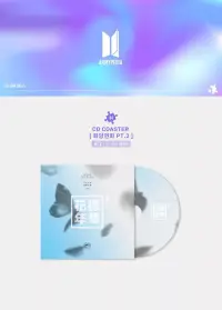 在飛比找博客來優惠-官方周邊商品 BTS CD COASTER 專輯系列 (花樣