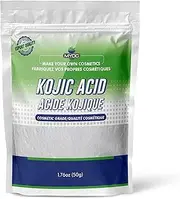 Myoc Kojic Acid Powder, Kojic Acid Powder for Skin Care, Kojic Acid Powder for Skin, Kojic Acid for clean & clear skin, Kojic Acid Powder Bulk, Kojic Acid Powder Pure Kojic Acid Powder for DIY (50 g)