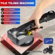 Adjustable Tile Tiling Machine Vibrator Suction Cup Flooring Tiles Power Tool US