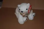 TY Beanie Baby 'Aurora' The Polar Bear 2000