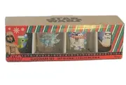 Star Wars 4pc Glassware Set Collectible Pint Glass Christmas Holiday 16 oz Beer