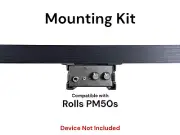 Desk Mount Kit for Rolls PM50s Personal Monitor AMP - Under Desk Mount Brackets