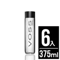 在飛比找蝦皮商城優惠-【VOSS芙絲】挪威頂級氣泡礦泉水(375mlx6入) - 