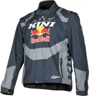 Kini Red Bull 1.0 EXC, textile jacket , color: Dark Blue/Grey , size: XL