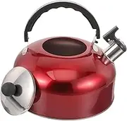 MOLUCKFU Stainless Steel Kettle Stovetop Water Kettle with Comfortable Handle Suitable for Induction Gas Stoves Easy to Clean Design