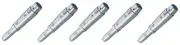 5 Pack - PC-TE014 1/4" Female Mono Jack TS to 3 Pin Female XLR microphone