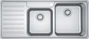 Franke Bell 1&3/4 Bowl Sink with Left Hand Drainer