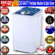 Devanti 4.6KG Mini Portable Washing Machine Portable Design Simple Knob Control
