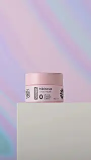 hibiscus clay mask