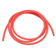 Natural Latex Rubber Tubing 1.8mm ID 4.2mm OD 3.3ft Red Highly Elastic