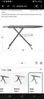 Amazon basics ironing board grey