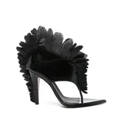 [Alexander McQueen] Alexander McQueen-Sandali Pelle-Donna 39 IT