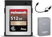 PERGEAR 512GB Cfexpress Type B Memory Card with Card Reader, Up to 1780MB/s Max Read Speed and 1000 MB/s Sustained Write Speed for Video and Photo, Support Nikon Z8 8K 60p N-RAW Recording