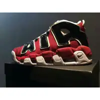 在飛比找蝦皮購物優惠-NIKE Air More Uptempo 96 經典黑紅配