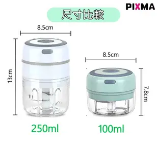 電動食材切碎機 蒜泥機 副食品攪拌機 食物料理機 迷你電動絞肉機 碎菜器 碎食機 調理機 無線蒜頭機 輔食器【樂上網】