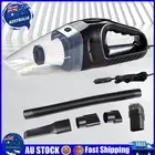 Car Hoover 120W Dust Cleaner Handheld Dust Buster Powerful Hoover (Black) ^AU