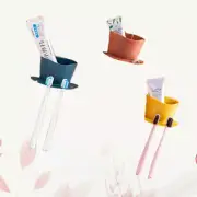 3 Pcs Bathroom Toothpaste Storage Toothbrush Holder Set Modern Toothbrush Holder