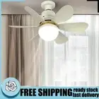 Ceiling Fan LED Lamp E27 Base Remote Control Socket Fan Lamp for Bedroom Kitchen