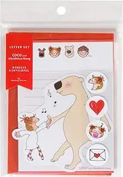 Coco-chan RYS-842 Greeting Life Letter Set, Coco & Pole
