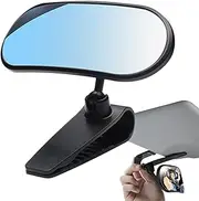Baby Seat Mirror | High Definition Wide Rear View Convex Glasses | 360-degree Adjustable Clip Suction Panoramic Rearview Mirror, Automotive Interior Accessories For Vehicles RVs