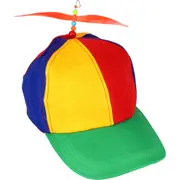 Rainbow Propeller Cap