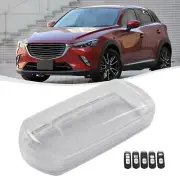 1*key Case Transparent Clear Key Fob Cover Case Holder For Mazda CX-3/CX-5/CX-9#