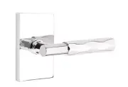 Emtek Select Privacy, Rectangular Rosette, T-Bar Stem, Tribeca Handle US26 RH