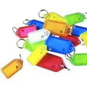 Kevron Key Tags Assorted Colours Pack 50