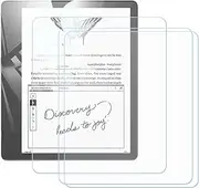 LCEHTOGYE Screen Protector for Kindle Scribe 10, [3-Pack] 9H Tempered Glass Screen Protector,HD Bubble Free Case Friendly Screen Protectors for Kindle Scribe 10 (10,2")