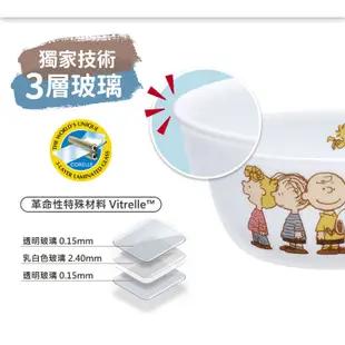 【康寧 Corelle】史努比 SNOOPY Friends-8吋分隔盤/211餐盤/