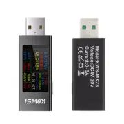 USB Tester Multi-function DC Voltage Ammeter Power Meter DC 4-30V 0-8A 0-360W