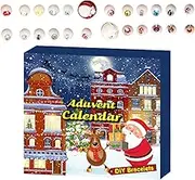 Christmas Bracelet Advent Calendars - Advent Calendars Jewelry Bracelet Making Kit - 24 Days Christmas Countdown Calendar Charm Toys for Girls Jewelry Making
