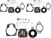 Areyourshop 3PCS Carburetor Repair Kit For John-son Evinrude 396701 25/28/30/40/45/48/50/60