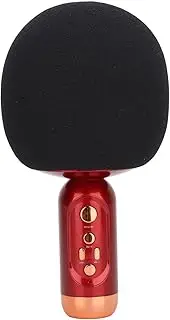 Cordless Karaoke Microphone, Handheld Microphone Speaker, Support Inserting Memory Card, Microphone Input and Music Playback