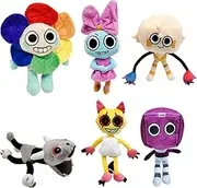 cioushi Dandy's World Plush Toy, 12 inch Dandy's Game Plush Doll, Suitable for Game Fans and Toy Lovers,Halloween Thanksgiving Christmas
