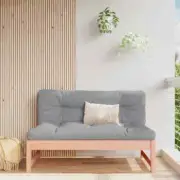 vidaXL Middle Sofa 120x80 cm Solid Wood Douglas
