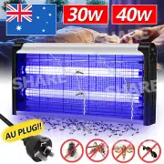 40W Electric UV Mosquito Fly Insect Pest Killer Bug Zapper Trap Lamp In outdoor