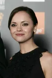 Christina Ricci poses backstage Awards Room Orange British Academy- Old Photo 3