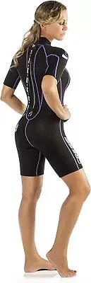 Cressi Shorty Wetsuit Tortuga 2.5mm Women's Size Small