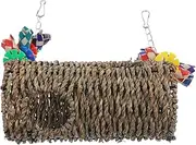 CVUTOVO 1 Set Bird Swing Hanging for Parrots and Cockatiels Durable Decorative Climbing Perch for Birdcages Keeps Pets Active and Engaged
